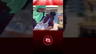 Migrants Rob Liquor Store in Canada [upl. by Asylla175]