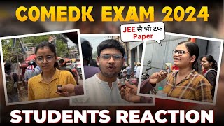 COMEDK EXAM 2024🔥  सबने किया 180180 Attempt  COMEDK 2024 STUDENTS REACTION [upl. by Legin]