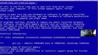 Driverirqlnotlessorequal SOLVE download the software now  blue screen  BSOD  VIDEO [upl. by Polinski304]