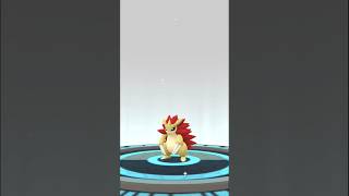 Shiny Sandshrew Evolve Into Shiny Sandslash  Pokemon Go [upl. by Nauh]