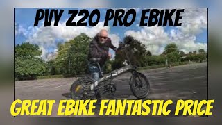 PVY Z20 PRO EBIKE WOW GREAT AFFORDABLE EBIKE [upl. by Introk208]