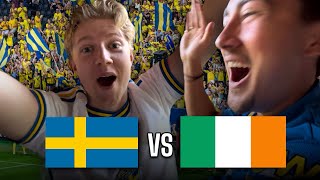 SVERIGE VS IRLAND I EMKVAL  VLOGG 4 juni 2024 [upl. by Atnahsa82]