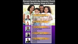 Morvant SDA Church  Sabbath Service  11th May 2024 [upl. by Yllet]