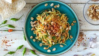 MANGO SALAD  Gỏi Xoài  Helens Recipes [upl. by Yrtnahc330]