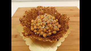 🎄 CESTINO CROCCANTE RIPIENO DI STRUFFOLI 🎅  🥰 Facilissimo e Delizioso  Le ricette di zia Franca [upl. by Amahcen]