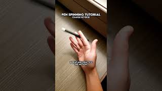 CHARGE REVERSE pen spinning tutorial 🌀 shorts [upl. by Nolava]