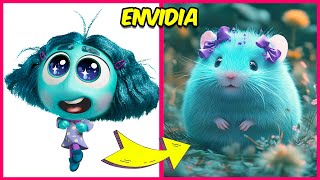 INTENSAMENTE 2 pero MASCOTAS  😀¡ADIVINA QUIÉN BAILA🎶INSIDE OUT 2 edición🥰Ansiedad😱Alegría💛Furia😡 [upl. by Adrienne]