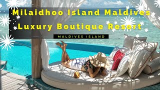 Milaidhoo Island Maldives Luxury Boutique Resort [upl. by Atinahc]