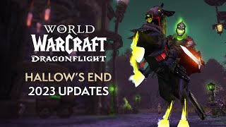 Hallows End 2023 UPDATES Revamped Headless Horseman Dragon Customization New Transmog amp MORE [upl. by Mehalick]