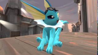 Vaporeon practice SFM [upl. by Eveiveneg]