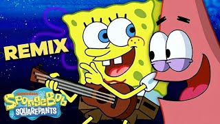 ‘Campfire Song Song’ Remix Music Video ⛺️🔥 Trap Metal amp More  SpongeBob [upl. by Reagen]