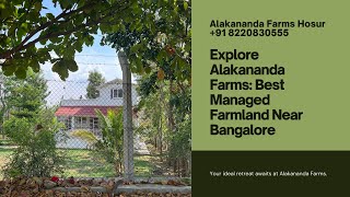 best managed farmland near bangalore  best farmland near bangalore holiday farms [upl. by Concoff]