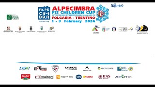 Female Giant Slalom CHI 2  1° run  ALPECIMBRA FIS CHILDREN CUP 2024  SPORTCULTURATV [upl. by Nerraf941]