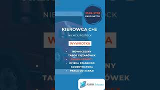 Praca kierowca CE Niemcy WYWROTKA [upl. by Ocirnor]