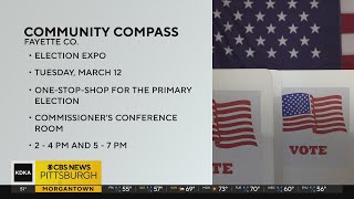 Community Compass Onestop shop for the primary election in Fayette Co [upl. by Humfrey]