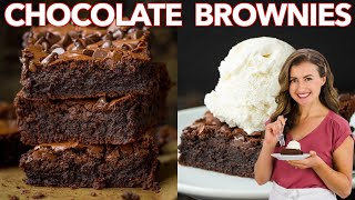 The Best Fudgy BROWNIES RECIPE I Ever Made [upl. by Nyloc]