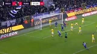 RSC Anderlecht vs Union Saint Gilloise 22 Thorgan Hazard score late goal to earn a draw Match recap [upl. by Yecal802]