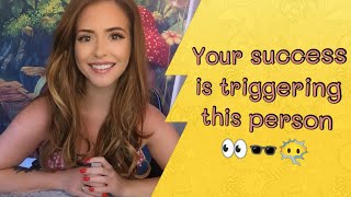 Someone is watching you and its TRIGGERING them 👀🕶️tarot love tarotreading [upl. by Bubb]