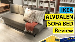 Ikea ALVDALEN sofa bed review [upl. by Euv]