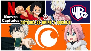 Noticias De ANIME Y DOBLAJE con RAVEN VIDEOS  Semana del 28 de ABRIL de 2024 [upl. by Pirri]