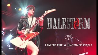 Halestorm  I Am The Fire  Uncomfortable VR Live From Mohegan Sun [upl. by Arul]