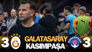 OKAN BURUK KENDİ AYAĞINA SIKTI  Galatasaray 33 Kasımpaşa Maç Sonu  Rotasyon Torreira Osimhen [upl. by Luebke342]