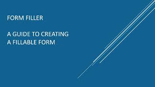 FileCenter PDF Editor A Basic Guide to Fillable Forms [upl. by Porta]