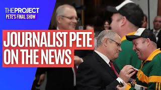 Newshound Pete The Best Moments Of Journalist Peter Helliar [upl. by Assyral]