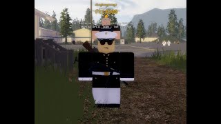 USM 1940s Marine Drill Team [upl. by Einimod]