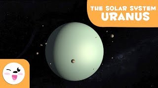 Uranus the Ice Giant  Solar System 3D animation for kids [upl. by Mandel6]