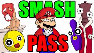 Mario’s SMASH or PASS The Amazing Digital Circus 2 [upl. by Noimad]