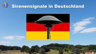 Bedeutung der aktuellen Sirenensignale in Deutschland 🇩🇪  Warntag [upl. by Anitrebla]