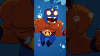 Brawl Stars Spongebob Eprimo transformation scene animated shorts [upl. by Annayram]