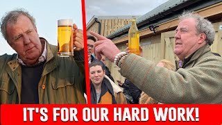 Jeremy Clarkson Reveals Shocking Reason for Launching a New Beer A Tribute to British Farmers [upl. by Maretz]