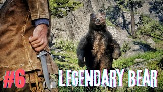 HUNTING LEGENDARY BEAR  RDR2 GAMEPLAY 6 [upl. by Mahsih]