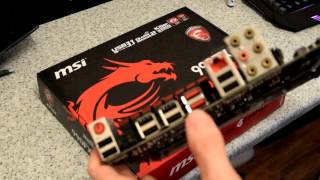 Msi 990FXA Gaming And Savage Memory  Unboxing [upl. by Anaujal206]