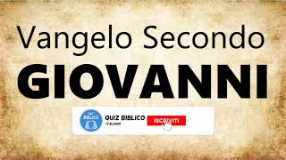 43  Vangelo Secondo Giovanni BIBBIA ITALIANA IN AUDIO [upl. by Ecirum188]