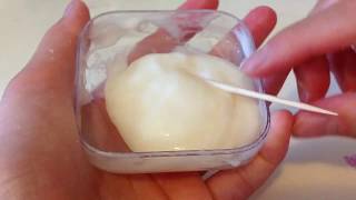 DIY Shampoo And Salt Slime [upl. by Rudie]