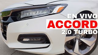 🔴Honda Accord Touring 20 Turbo  ¡Sedán De Lujo Deportivo [upl. by Aaren]