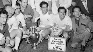 1955–56 European Cup Final Real Madrid CF  Stade De Reims [upl. by Naiviv]