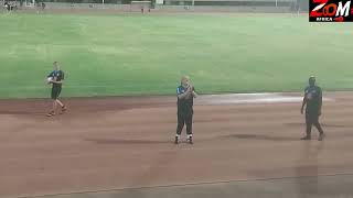 Gambia National Team coach Tom Saintfiet applaud the Fan at Independence Stadium [upl. by Inek]