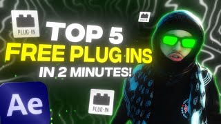 TOP 5 Free Plugins you need in 2024 After Effects [upl. by Maryellen]