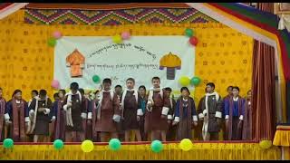 rila chenpo  zhungdra  class dance  damphu middle secondary school  10052024 [upl. by Eyde715]