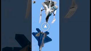 Su57 Felon 🇷🇺 vs 🇺🇸 F22 Raptor f22 su57 [upl. by Carothers]