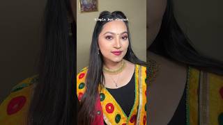 Simple but elegant makeup tutorial makeuptutorial ashortaday trendingsong shortvideo ytshorts [upl. by Ahsienat760]