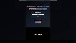 Did You Know This About quotStatequot In Reactjs reactjs softwareengineer [upl. by Imeka]