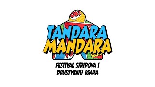 Tandara Mandara  festival stripova i društvenih igara Bradaz Mator Konj i Marko [upl. by Trillbee]