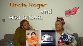 Uncle Roger React to MSG Dry Aged Steak Guga Foods  Reaction [upl. by Neirbo]