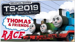 Train Simulator 2019  Thomas amp Friends Race [upl. by Laram]