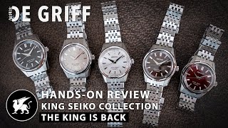 KING SEIKO is BACK and here to STAY Long live the king SPB279 SPB281 SPB283 SPB285 SPB287 Review [upl. by Stout]